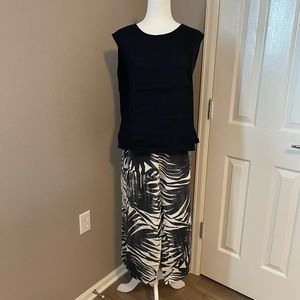 Bryn Walker-Pasha Pant-Medium-Print Linen-Made in the USA brand